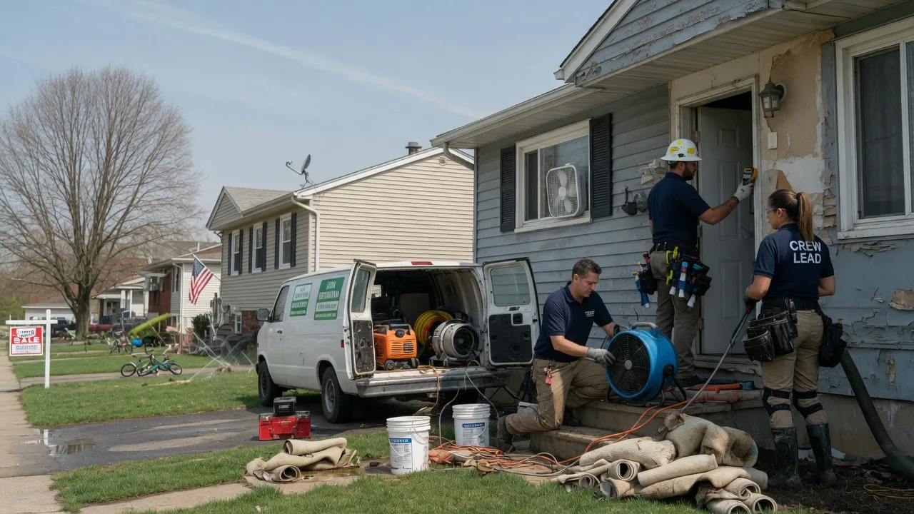 Flood Cleanup in Vanderbilt, MI near me