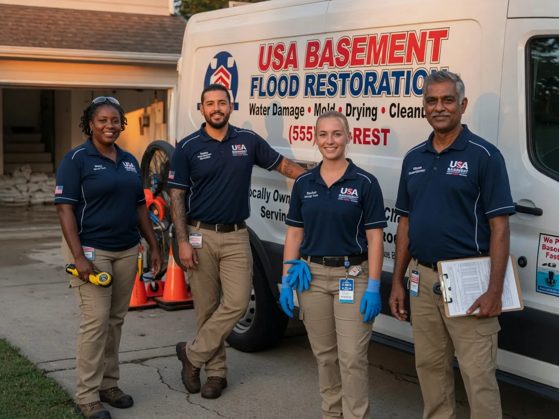 Basement Flood Cleanup company in Vanderbilt, MI